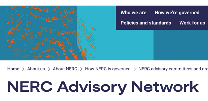 Member of NERC Advisary Network